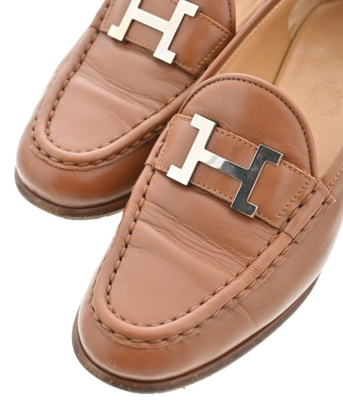 HERMES（エルメス）ビジネス・ドレスシューズ 茶 サイズ:EU35 1/2(22cm位) レディース/2200627498015