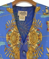 HERMES（エルメス）カジュアルシャツ 青 サイズ:48(L位) メンズ/2200627834035