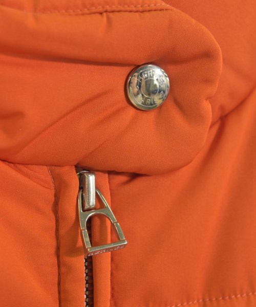 HERMES（エルメス）ダウンジャケット/ダウンベスト オレンジ サイズ:S レディース/2200628943194