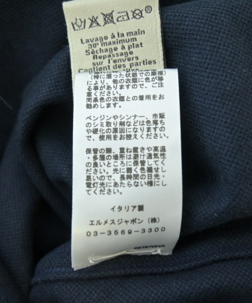 HERMES（エルメス）Tシャツ・カットソー 紺 サイズ:L メンズ/2200629157019