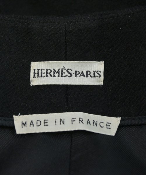 HERMES（エルメス）ひざ丈スカート 黒 サイズ:34(XXS位) レディース/2200629814066