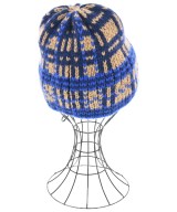 HERMES（エルメス）ニットキャップ・ビーニー 青 サイズ:- レディース/2200629896024