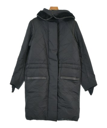 HERMES（エルメス）ダウンコート 黒 サイズ:34(XXS位) レディース