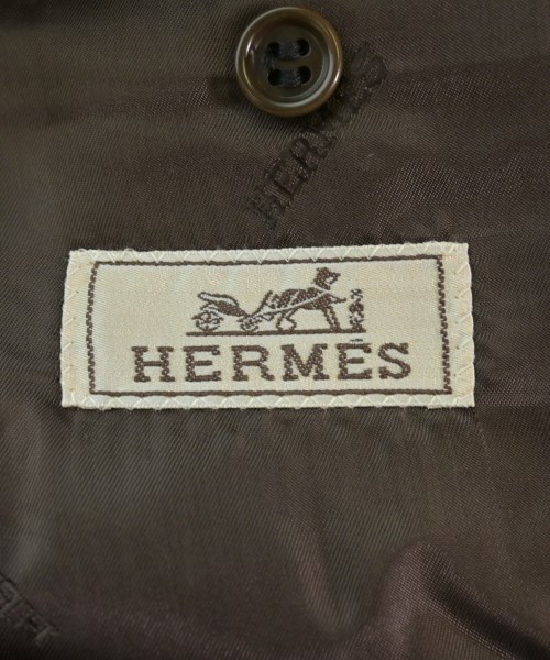 HERMES（エルメス）ジャケット 茶 サイズ:52(XXL位) メンズ/2200630222010