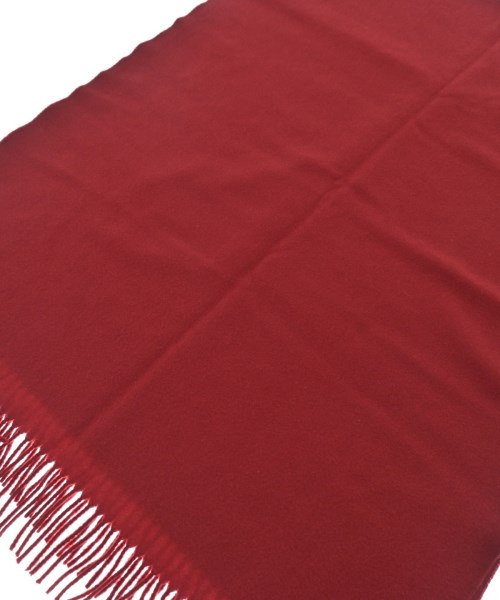 HERMES（エルメス）マフラー 赤 サイズ:- レディース/2200630269039