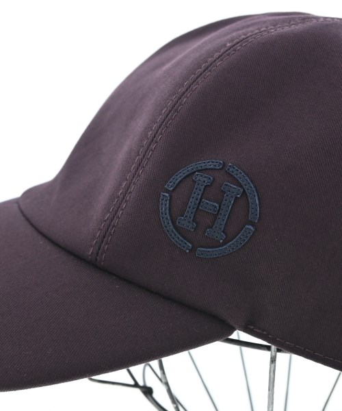 HERMES（エルメス）キャップ 赤 サイズ:59 メンズ/2200630985090