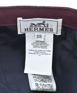 HERMES（エルメス）キャップ 赤 サイズ:59 メンズ/2200630985090