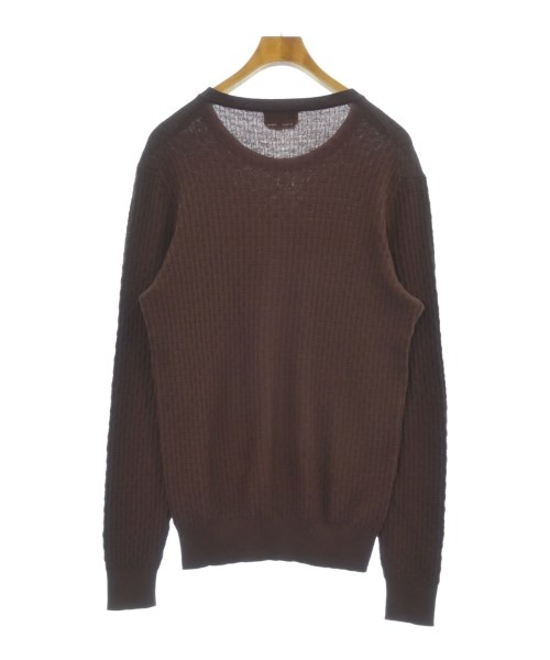 HERMES（エルメス）ニット・セーター 茶 サイズ:S メンズ/2200616400074