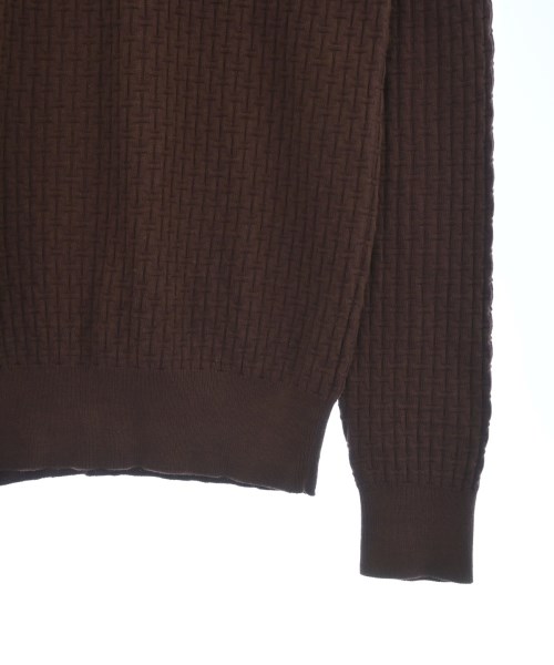 HERMES（エルメス）ニット・セーター 茶 サイズ:S メンズ/2200616400074