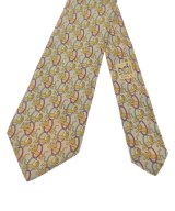 HERMES（エルメス）ネクタイ 黄 サイズ:- メンズ/2200627232022