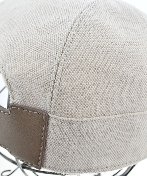 HERMES（エルメス）キャップ 白 サイズ:60 メンズ/2200631767404