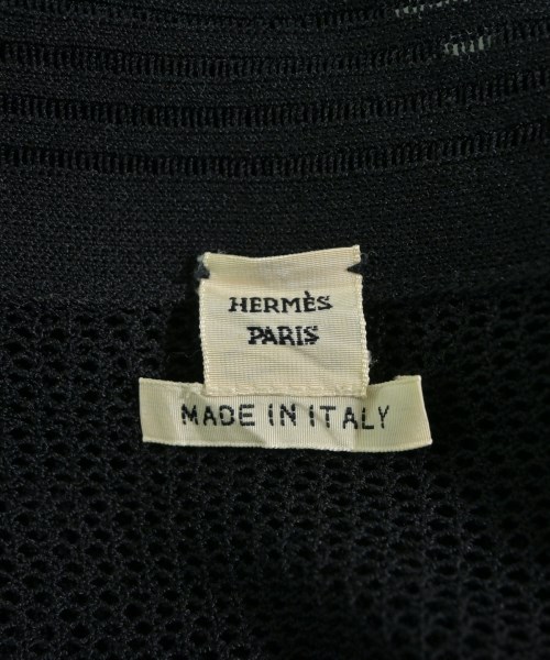 HERMES（エルメス）カーディガン 黒 サイズ:40(M位) レディース/2200632484096