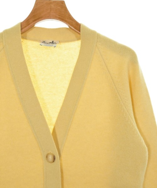 HERMES（エルメス）カーディガン 黄 サイズ:S レディース/2200632744015