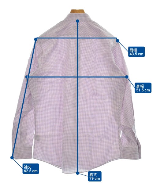 HERMES（エルメス）カジュアルシャツ 紫 サイズ:39(M位) メンズ/2200632823109