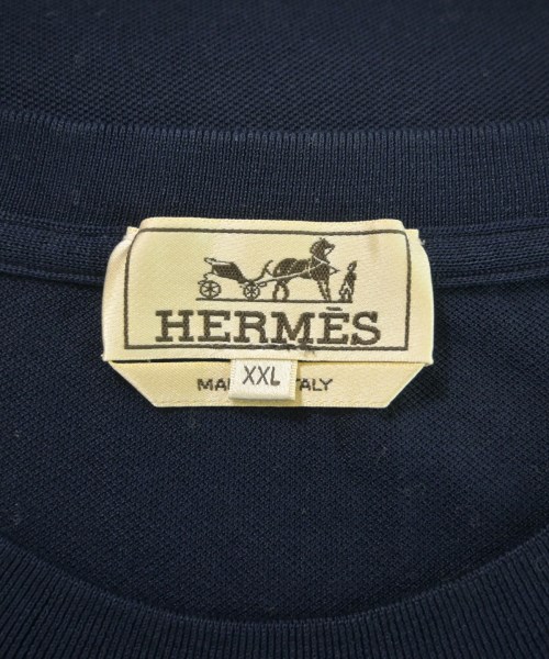 HERMES（エルメス）Tシャツ・カットソー 紺 サイズ:XXL メンズ/2200633232016