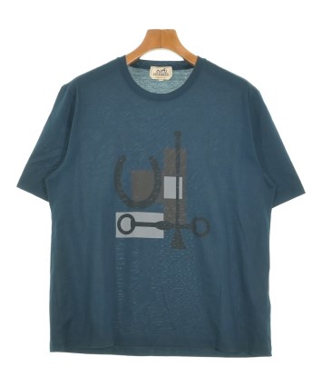 HERMES（エルメス）Tシャツ・カットソー 紺 サイズ:XL メンズ
