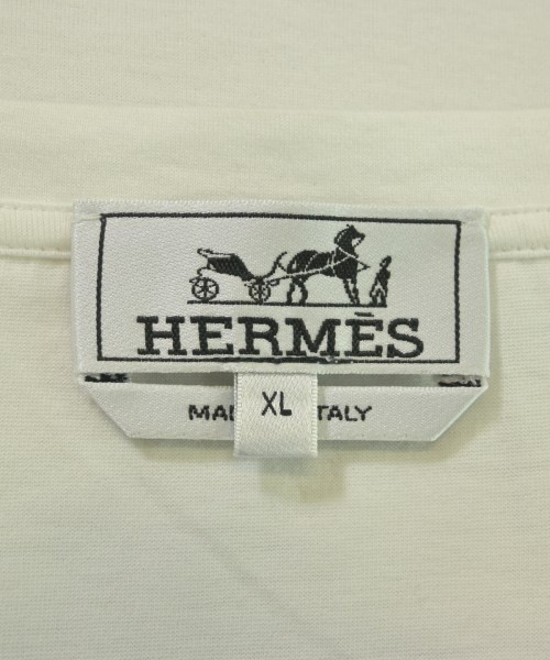 HERMES（エルメス）Tシャツ・カットソー 白 サイズ:XL メンズ/2200633232061