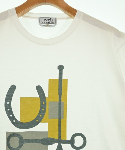HERMES（エルメス）Tシャツ・カットソー 白 サイズ:XL メンズ/2200633232061