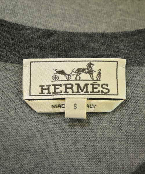 HERMES（エルメス）ニット・セーター グレー サイズ:S メンズ/2200633232160