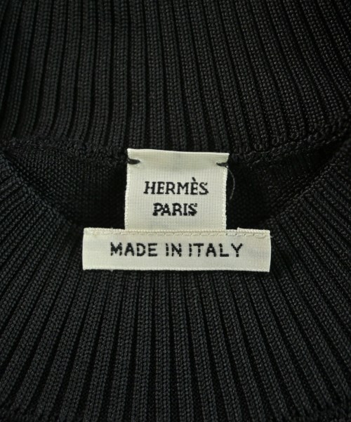 HERMES（エルメス）ニット・セーター 黒 サイズ:40(M位) レディース/2200633232177
