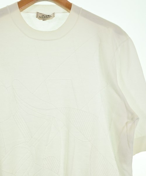 HERMES（エルメス）ニット・セーター 白 サイズ:S メンズ/2200633232184