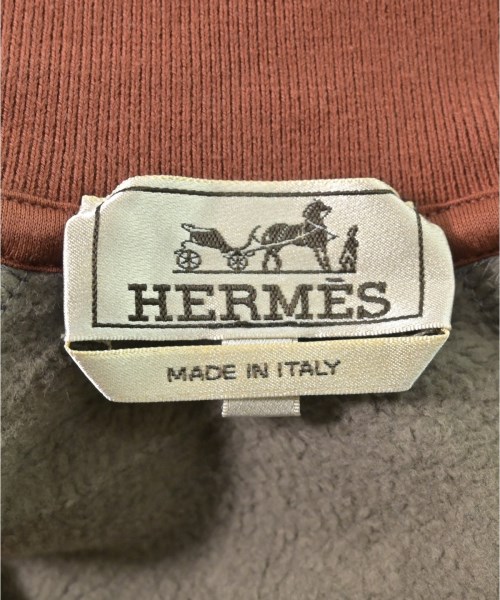 HERMES（エルメス）ブルゾン 茶 サイズ:M メンズ/2200633342012