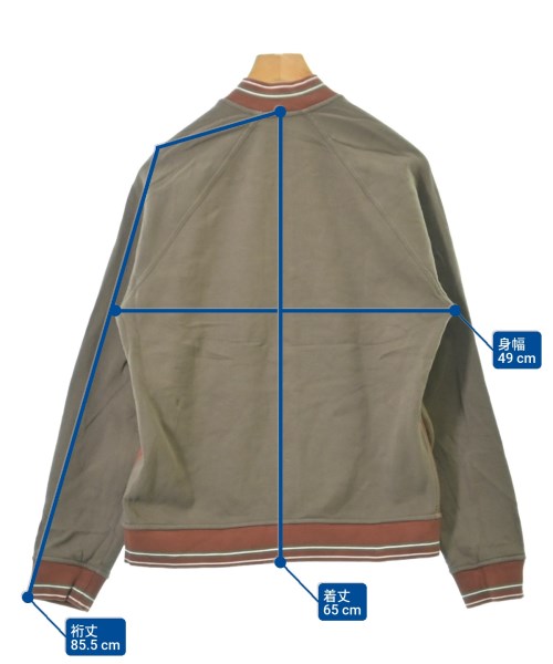 HERMES（エルメス）ブルゾン 茶 サイズ:M メンズ/2200633342012