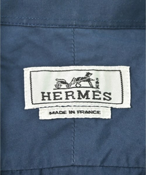 HERMES（エルメス）カジュアルシャツ 紺 サイズ:42(XXL位) メンズ/2200633342036