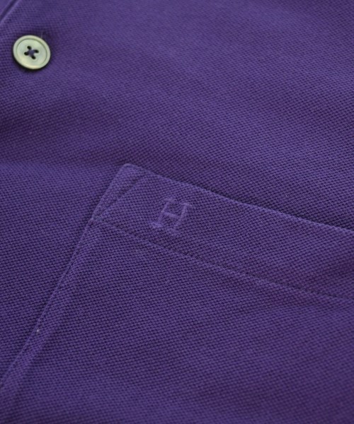 HERMES（エルメス）ポロシャツ 紫 サイズ:L メンズ/2200633342050