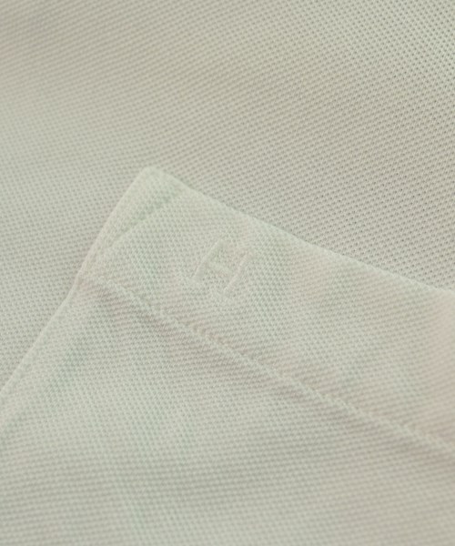 HERMES（エルメス）ポロシャツ 白 サイズ:L メンズ/2200633342081