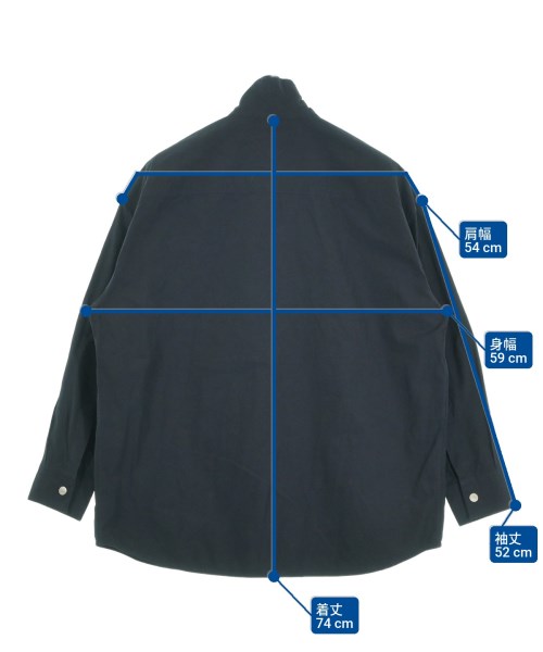 HERMES（エルメス）その他 紺 サイズ:15 1/2(M位) メンズ/2200633342128