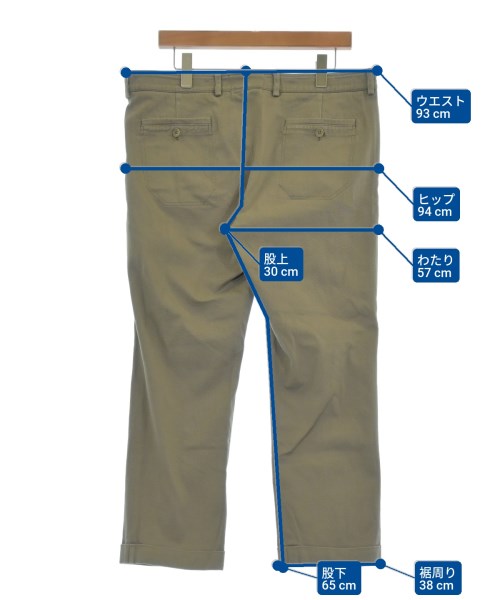 HERMES（エルメス）デニムパンツ グレー サイズ:50(XL位) メンズ/2200633342173