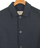 HERMES（エルメス）ステンカラーコート 紺 サイズ:48(L位) メンズ/2200633348014