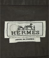 HERMES（エルメス）カジュアルシャツ 茶 サイズ:39(M位) メンズ/2200625041015