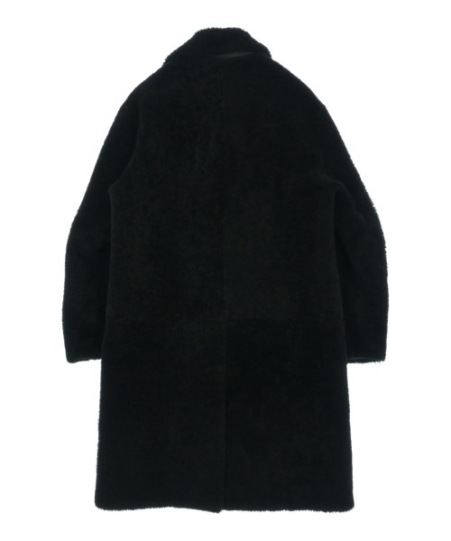 HERMES（エルメス）ムートンコート 黒 サイズ:44(S位) メンズ/2200633803018