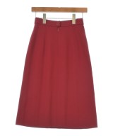 HERMES（エルメス）ひざ丈スカート 赤 サイズ:36(XS位) レディース/2200609590188