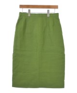 HERMES（エルメス）ひざ丈スカート 緑 サイズ:42(M位) レディース/2200609590195
