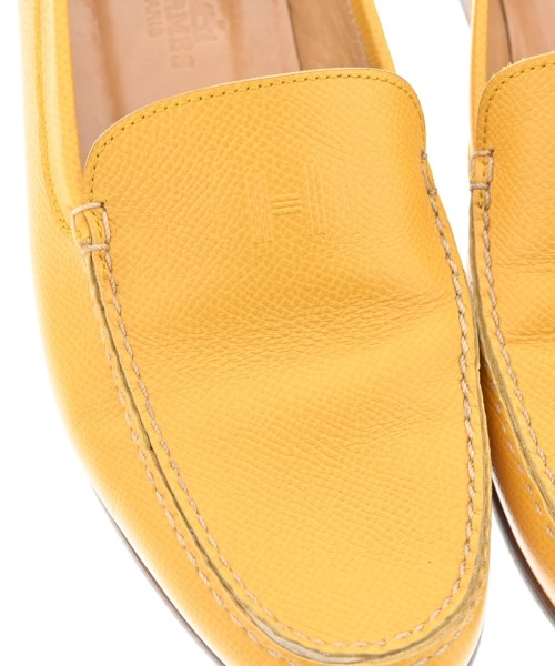 HERMES（エルメス）ドレスシューズ/ローファー 黄 サイズ:EU36 1/2(23cm位) レディース/2200609590201