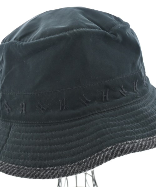 HERMES（エルメス）ハット 黒 サイズ:56 レディース/2200610290114