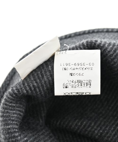 HERMES（エルメス）ハット 黒 サイズ:56 レディース/2200610290114