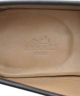 HERMES（エルメス）ビジネス・ドレスシューズ 黒 サイズ:EU41 1/2(26.5cm位) メンズ/2200610324093