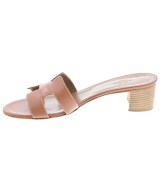 HERMES（エルメス）サンダル 茶 サイズ:EU38 1/2(25cm位) レディース/2200610439179