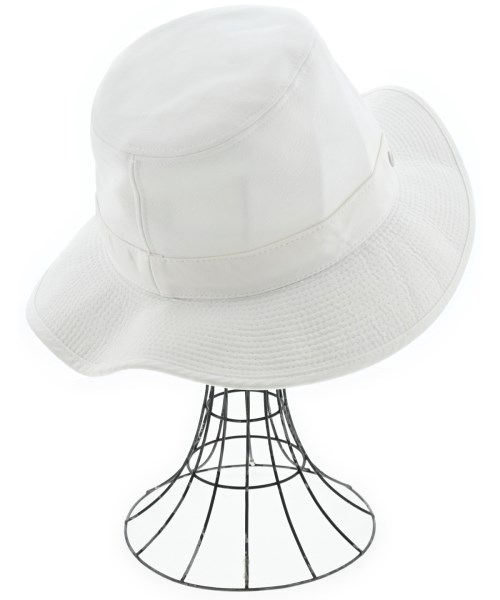 HERMES（エルメス）ハット 白 サイズ:57cm レディース/2200611373014