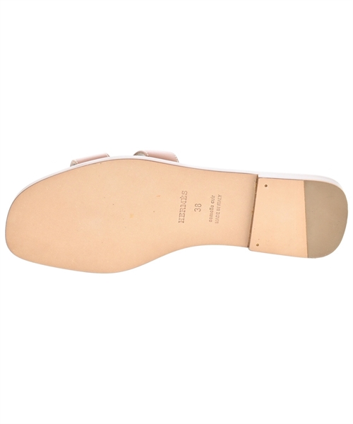 HERMES（エルメス）サンダル 茶 サイズ:EU38(24.5cm位) レディース/2200611672032
