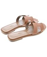 HERMES（エルメス）サンダル 茶 サイズ:EU38(24.5cm位) レディース/2200611672032