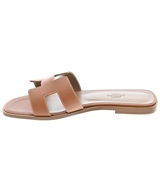 HERMES（エルメス）サンダル 茶 サイズ:EU38(24.5cm位) レディース/2200611672032