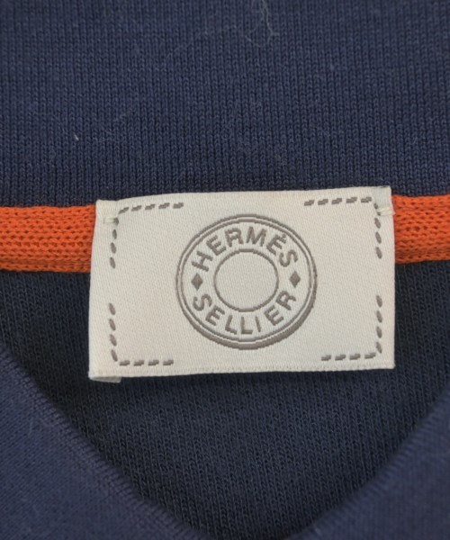 HERMES（エルメス）ポロシャツ 紺 サイズ:M メンズ/2200611956057