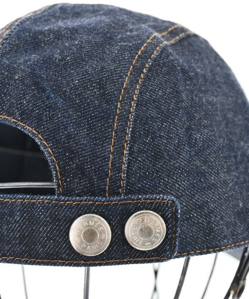 HERMES（エルメス）キャップ 紺 サイズ:60 メンズ/2200612683044
