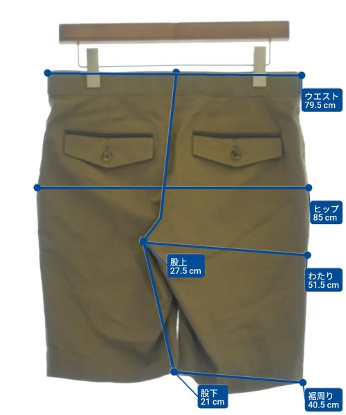 HERMES（エルメス）ショートパンツ ベージュ サイズ:S メンズ/2200612724013
