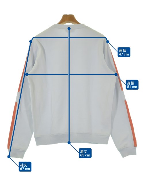 HERMES（エルメス）スウェット 青 サイズ:M メンズ/2200612724037
